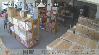 200万像素-某仓库物品间超清视频监控效果录像演示