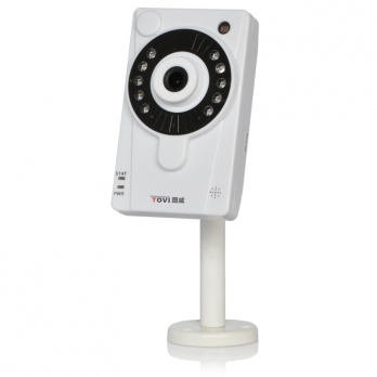 图威TV-C1-IR1 100万像素SD卡存储卡片式网络高清摄像机(720p)