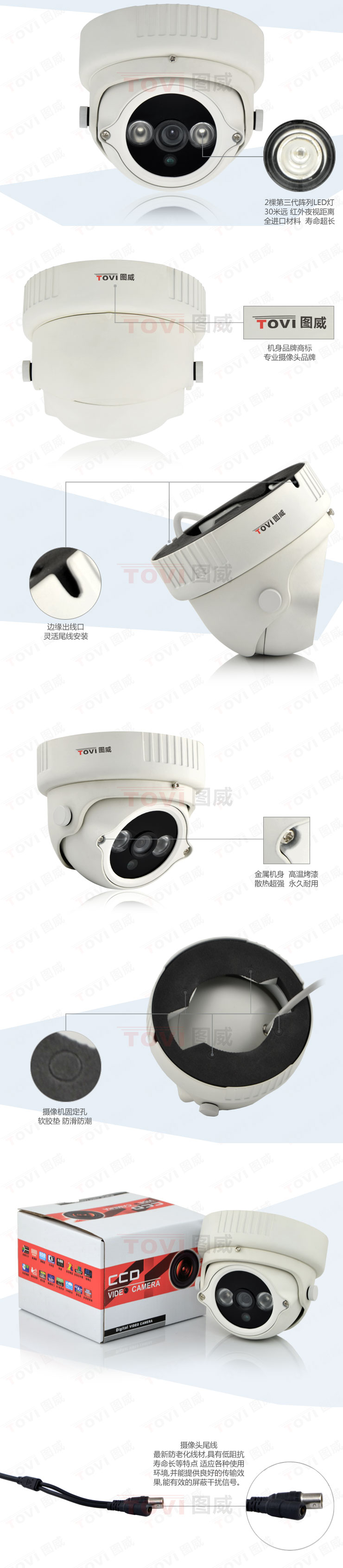 图威TV-CE2A18-IT3摄像机展示