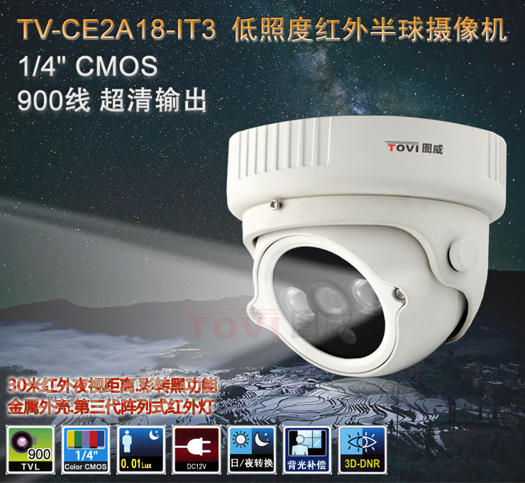 图威TV-CE2A18-IT3摄像机主图